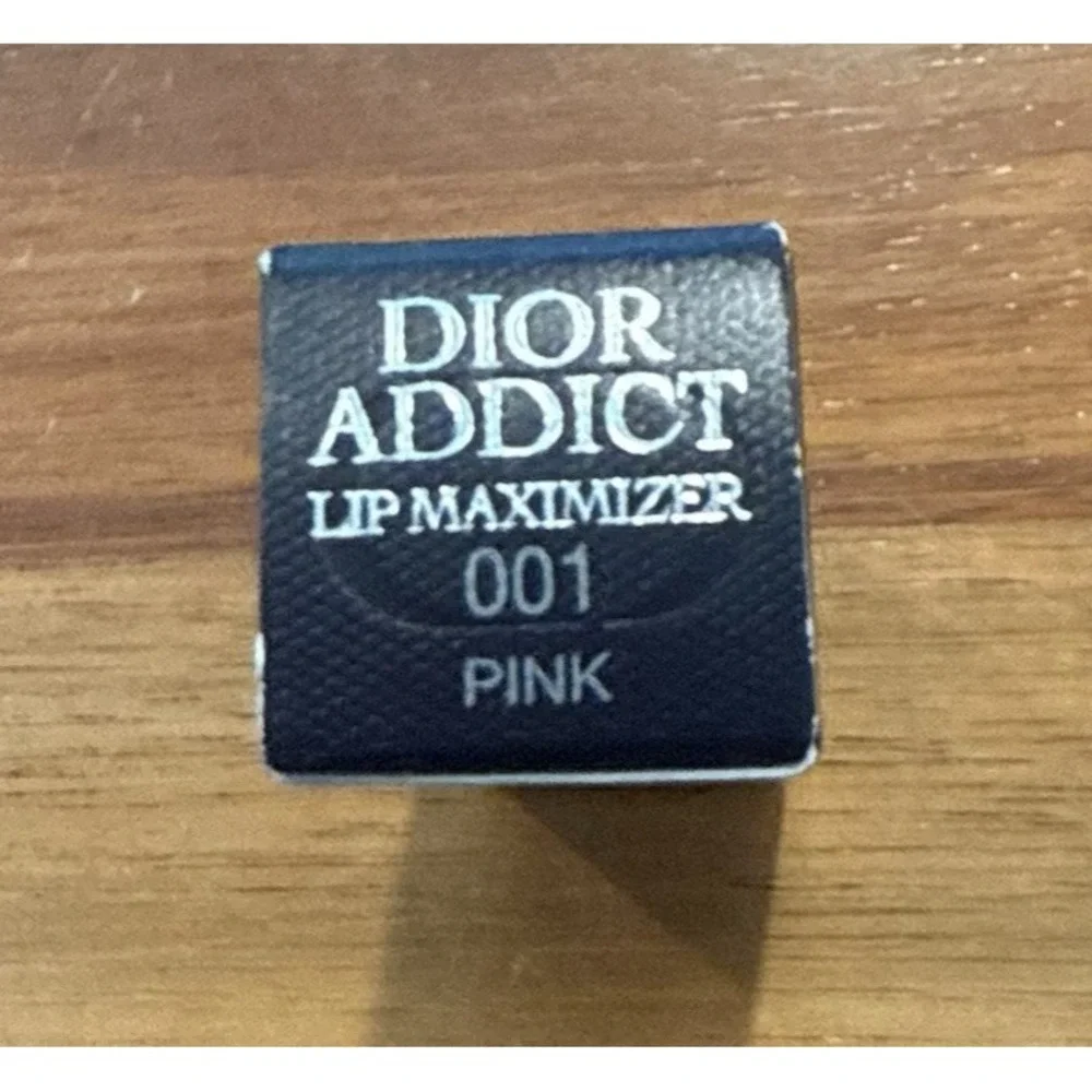 Dior Addict Lip Maximizer 001 Pink Plumping Gloss Mini 2ml 0.06oz New Box
